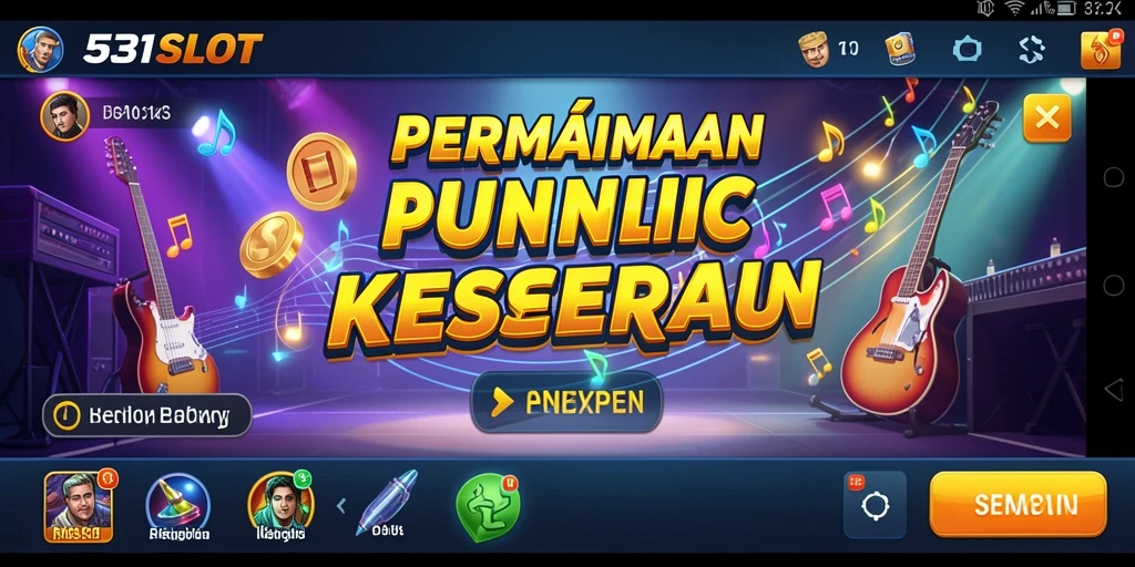 Tampilan gameplay 531SLOT yang menarik dan penuh warna.
