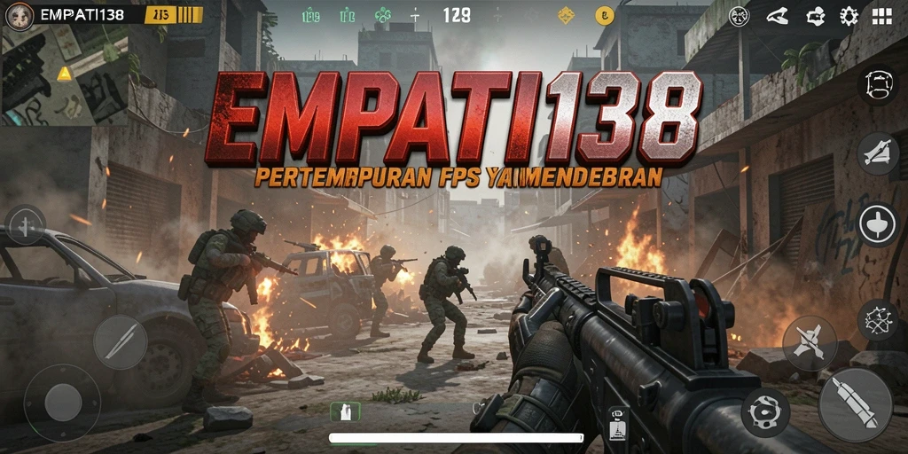 Gameplay intens di EMPATI138 dengan aksi tembak-menembak yang seru.
