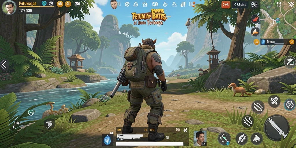 Tampilan gameplay FO8 di dunia terbuka yang menakjubkan.