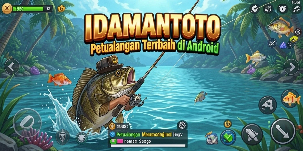 Gameplay seru memancing dengan beragam jenis ikan di IDAMANTOTO.