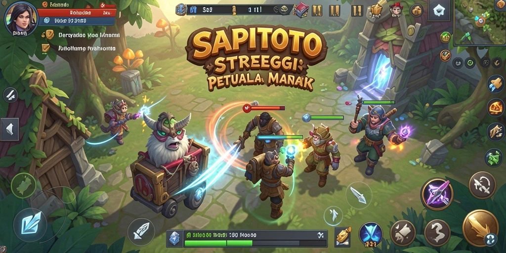Tampilan gameplay menarik dari SAPITOTO dengan strategi dan pertempuran yang mendebarkan.