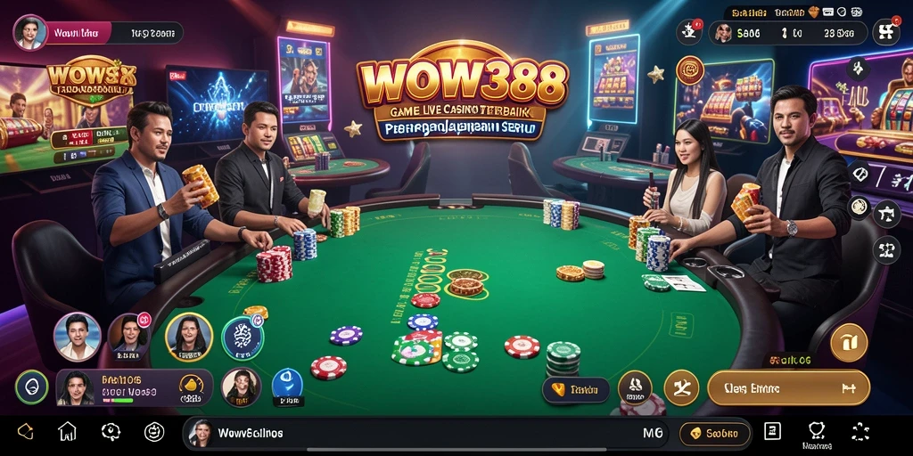 Gameplay seru di WOW388 Live Casino dengan dealer profesional.